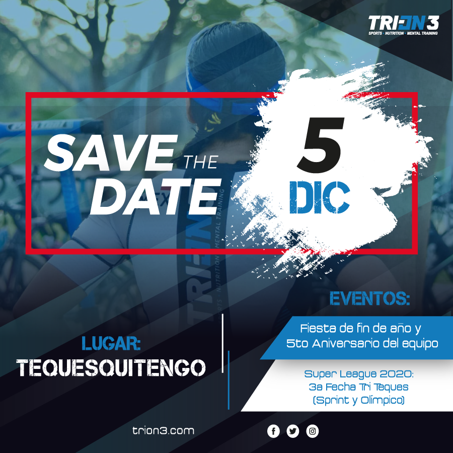 Save the Date, Trion3, Diciembre 2020